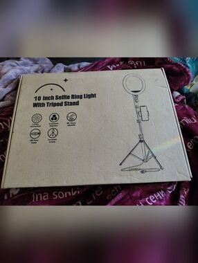🤳⭕🤳NEW 10" Ring Light with 51'' Tripod Stand Adjustable Stand & Phone Holder🤳